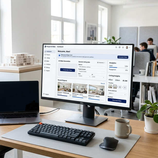 EmlakReels Dashboard